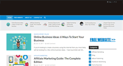 Desktop Screenshot of createmyhomebusiness.com